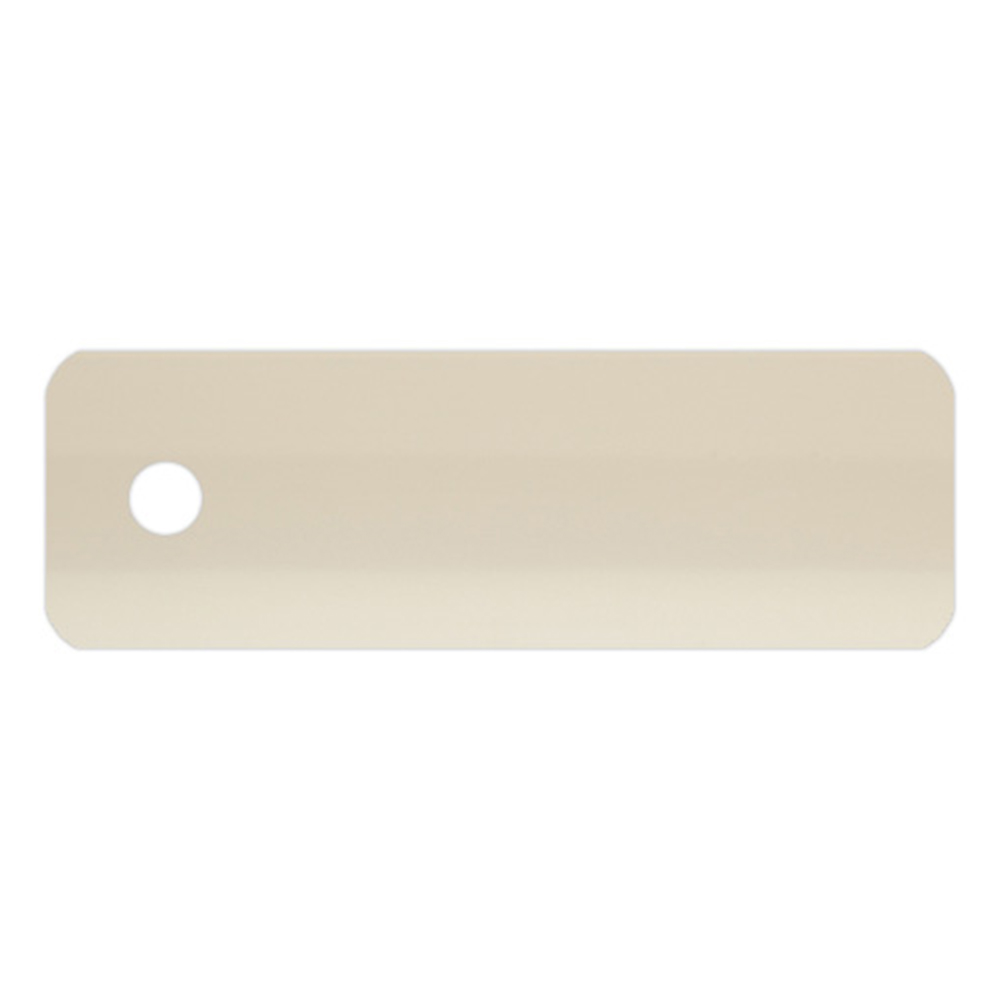 Échantillon lame pour store vénitien en aluminium sur mesure | 25 mm / 2083 beige / brillant Échantillon lame pour store vénitien en aluminium sur mesure | 25 mm / 2083 beige / brillant