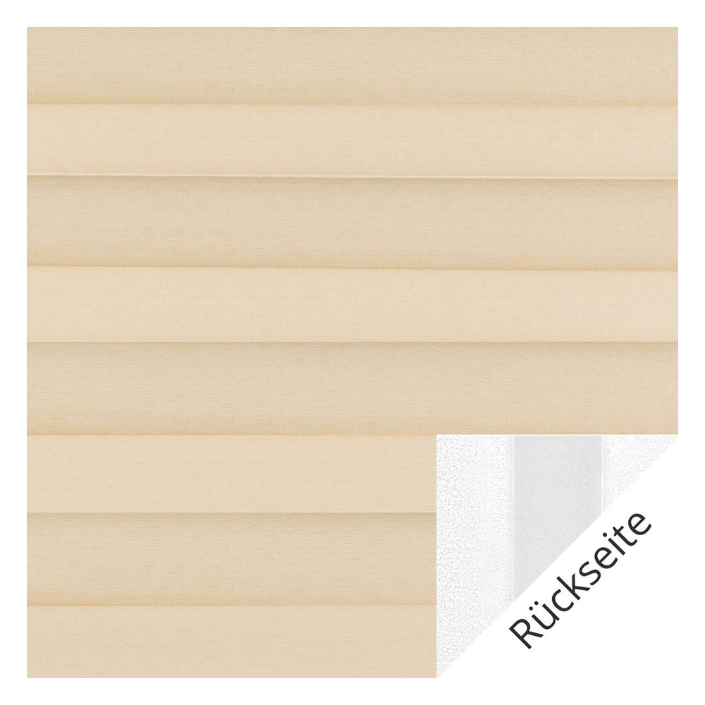 Échantillon tissu pour store plissé sur mesure 20013 beige / occultant / Somnio Perlmutt Black Out