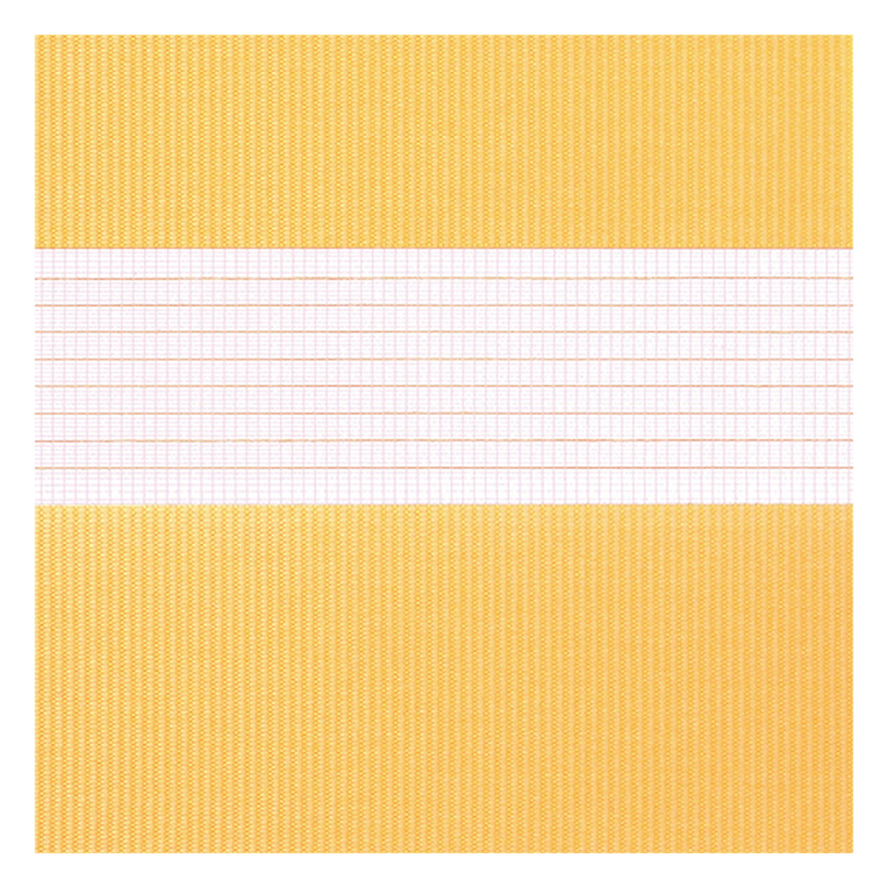 Échantillon tissu pour store enrouleur jour nuit sur mesure | A020 jaune-rouge / translucide / Spring