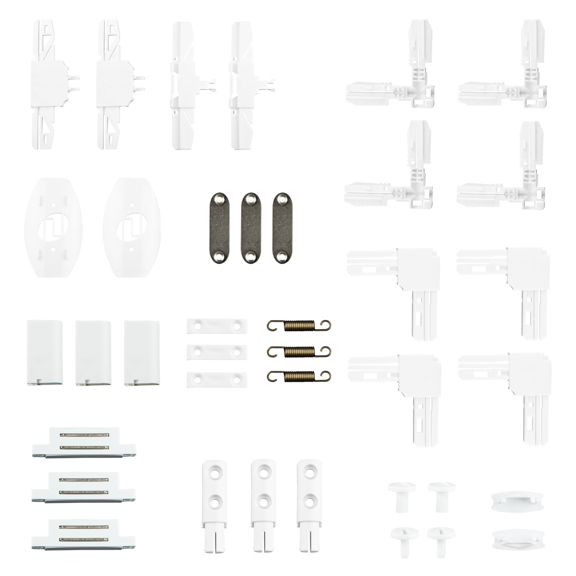 Jeu de rechange pour moustiquaires battantes Profi Line & Eco | blanc
