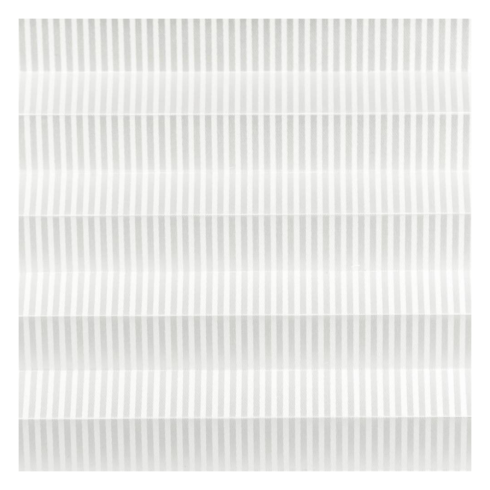 Échantillon tissu pour store plissé sur mesure 30227 blanc / translucide / Linea