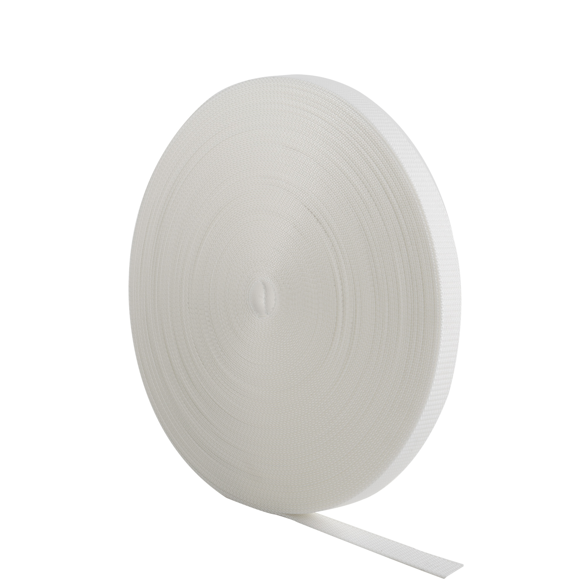 Sangle pour volet roulant - bande de sangle / longueur 50,0 m, 23 mm Largeur de la sangle | blanc