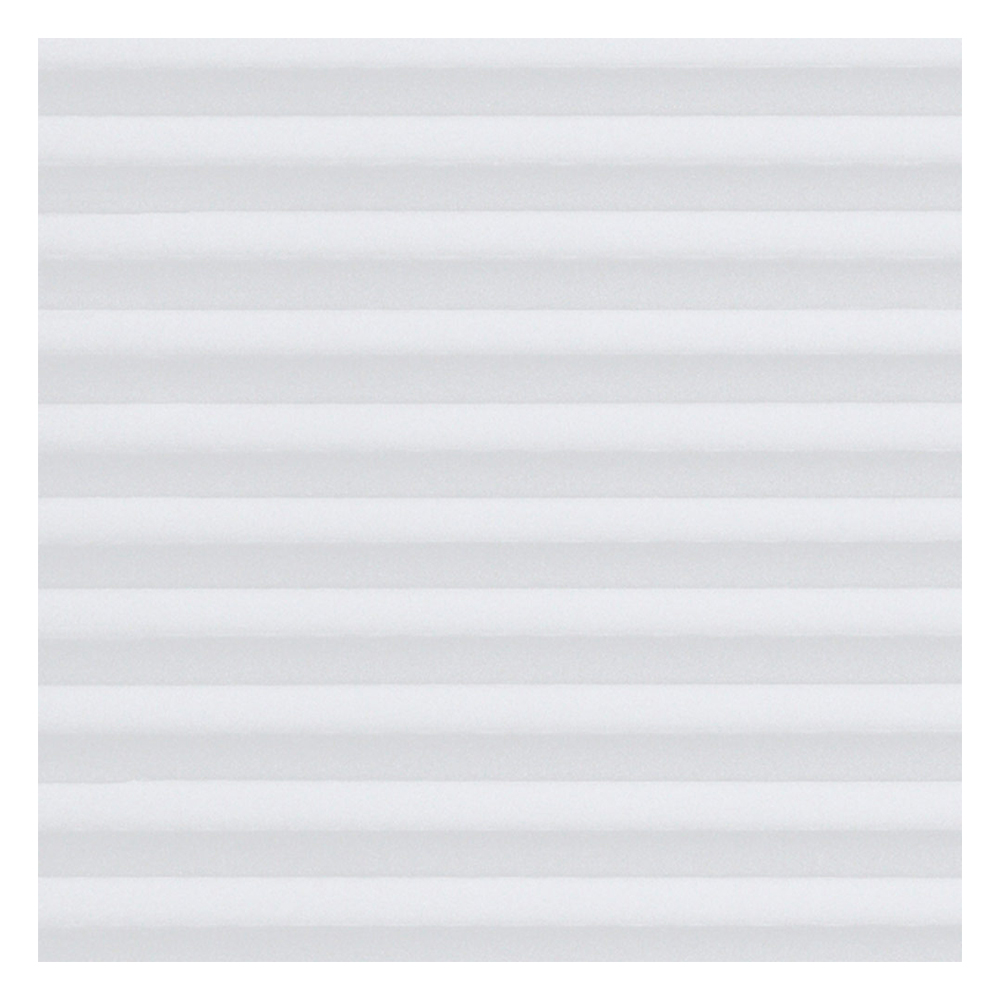 Échantillon tissu pour store plissé sur mesure 20219 blanc / translucide / Palado Perlmutt