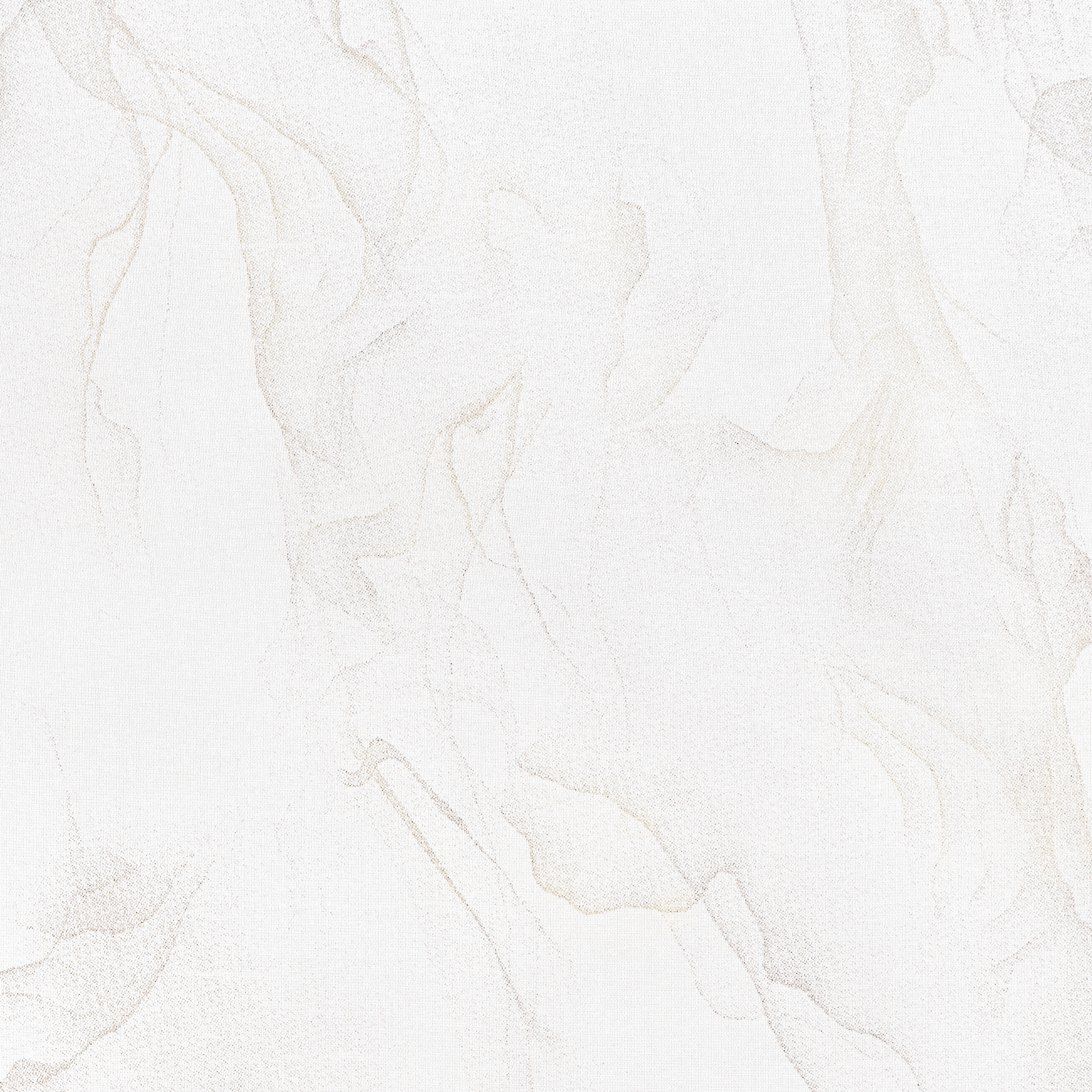 Échantillon tissu pour rideau sur mesure | 1 doré-blanc / semi-transparent / Print