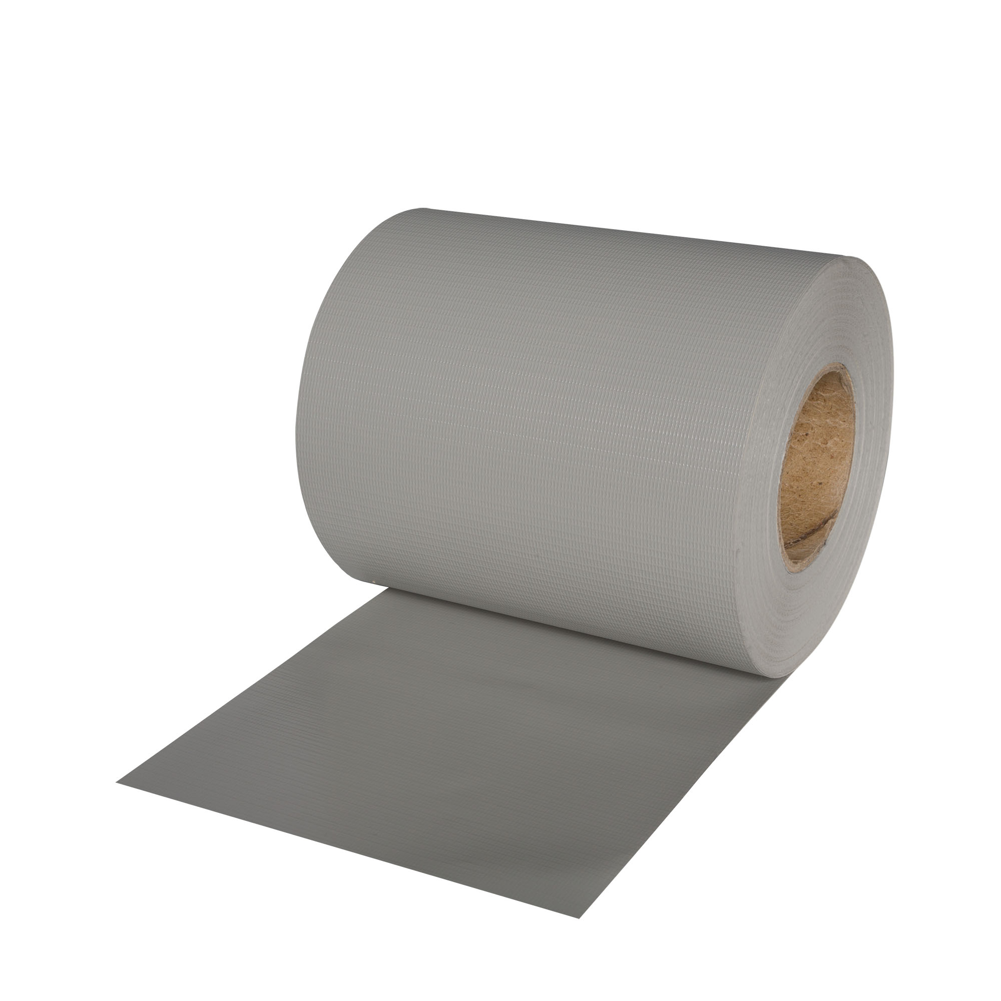 Bande d'occultation en PVC souple | 19 cm x 40 m, incl. 25 clips de fixation, gris