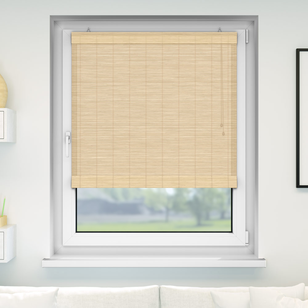 Store en bambou type bateau | 40 x 130 cm, naturel