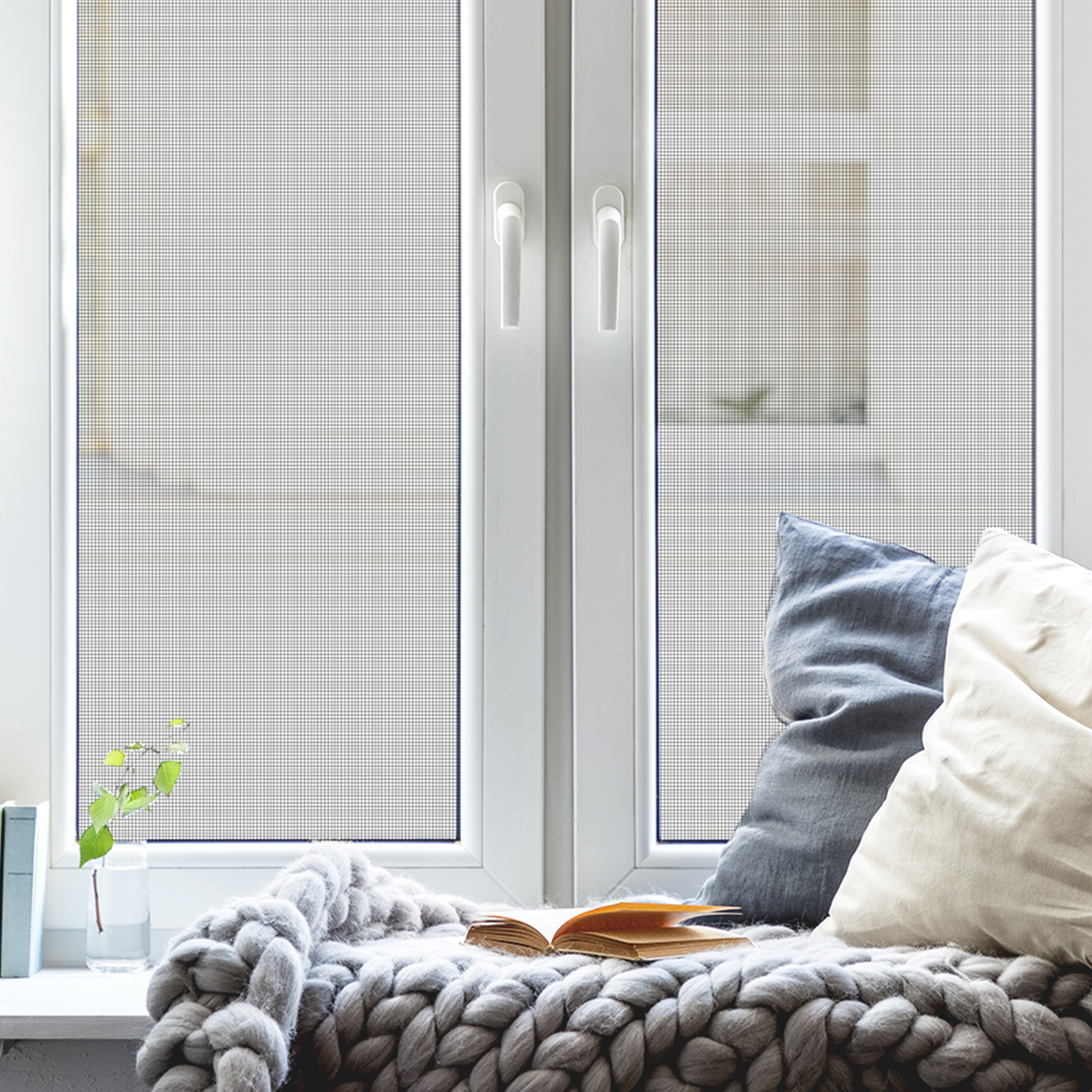 Moustiquaire pour fenêtres (Types au choix)