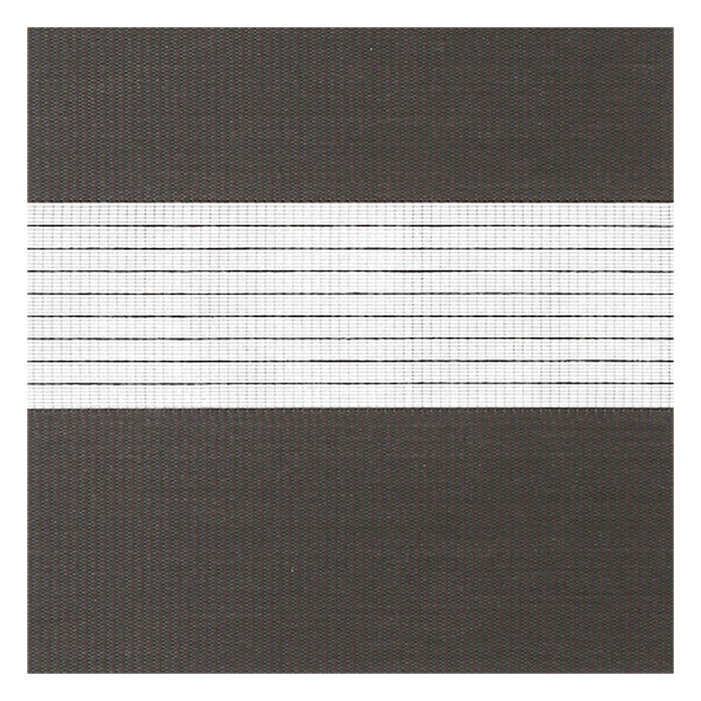 Échantillon tissu pour store enrouleur jour nuit sur mesure | A013 brun / translucide / Spring