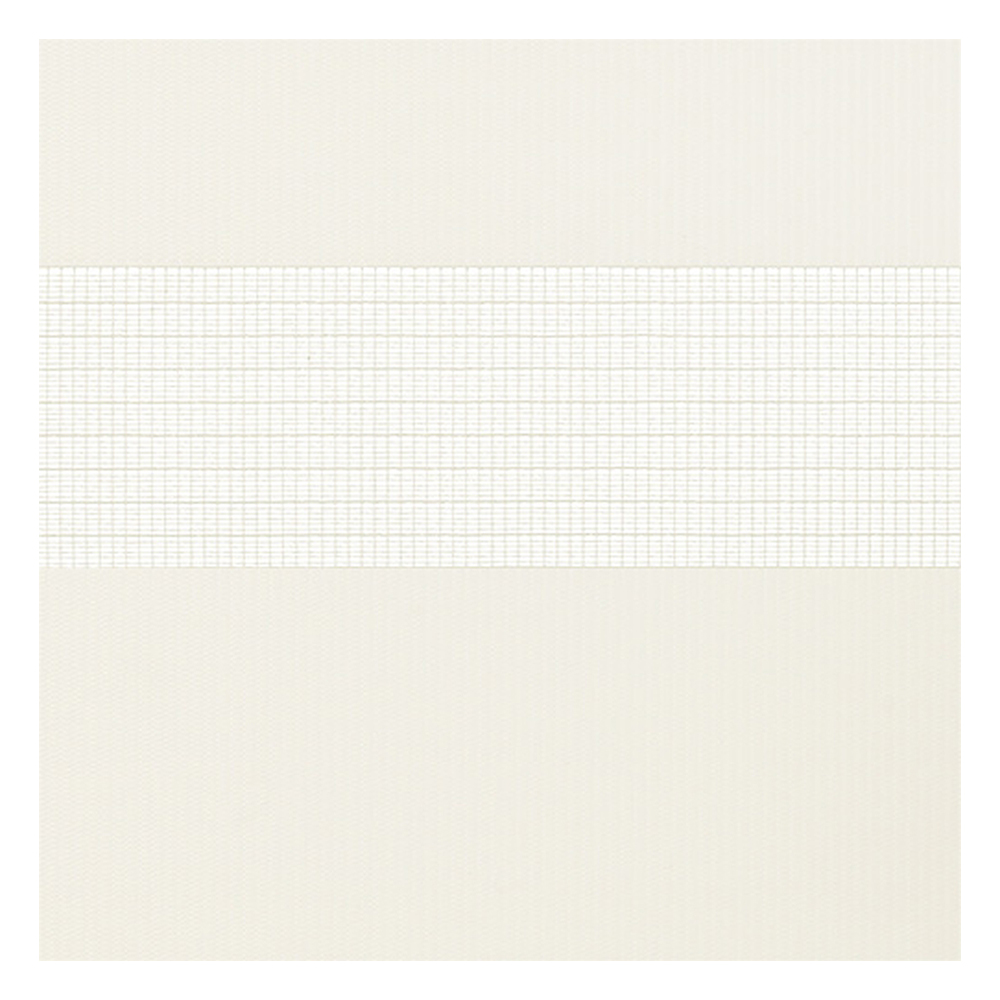 Échantillon tissu pour store enrouleur jour nuit sur mesure | A001 blanc / translucide / Spring
