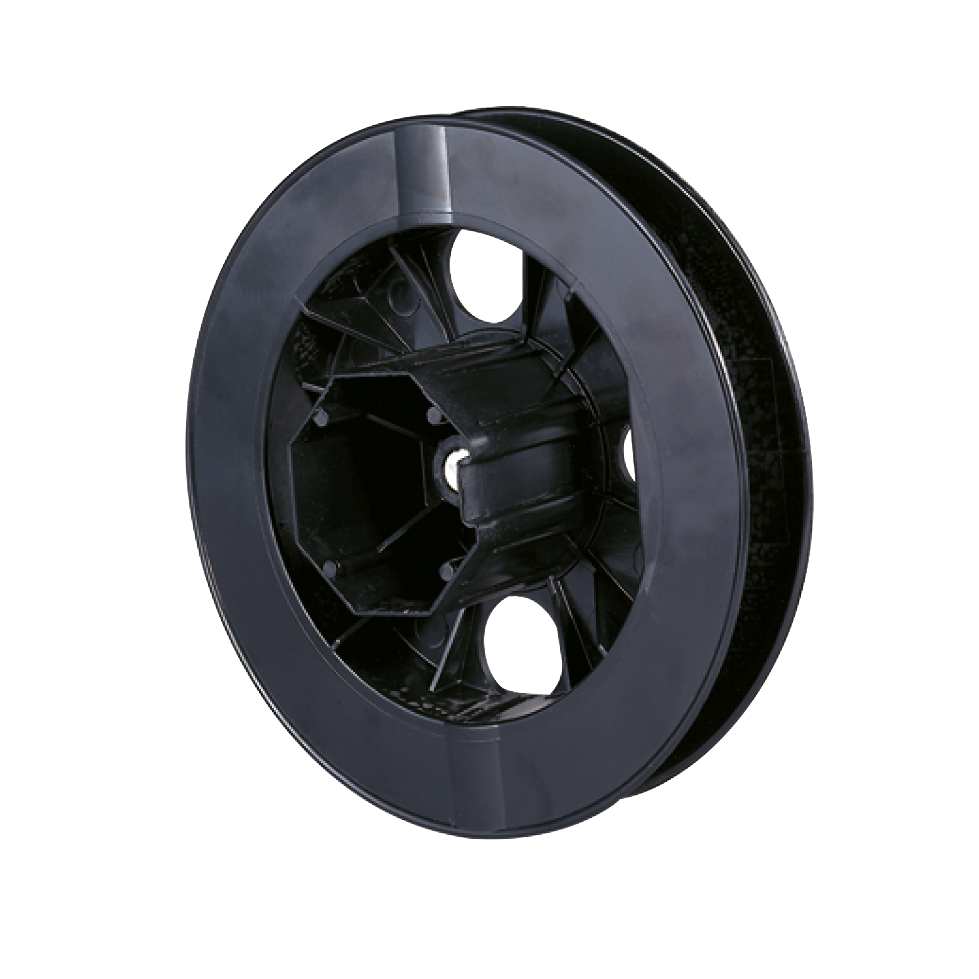 Disque de sangle avec capsule à rouleau pour axe de volet roulant Arbre octogonal SW60 | Ø 190 mm / Goupille d’axe extérieure