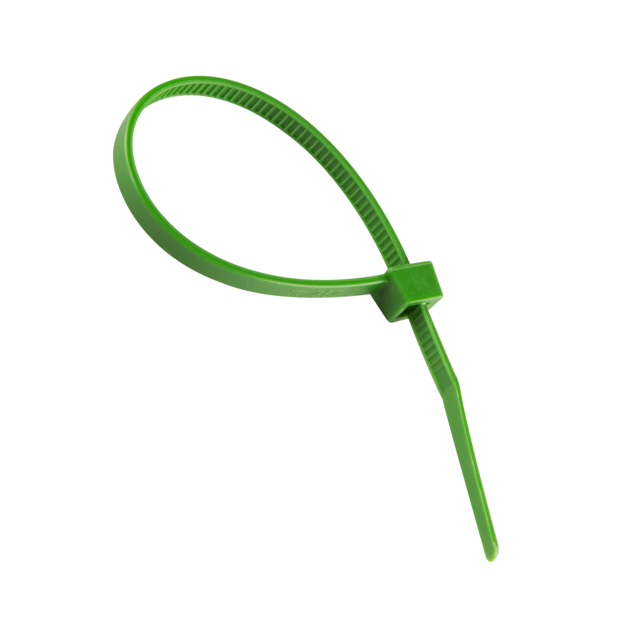 Collier de serrage en plastique | 50 pièces, 3,6 x 140 mm, vert
