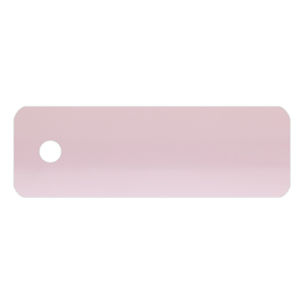 Échantillon lame pour store vénitien en aluminium sur mesure | 25 mm / 205 rose / mat
