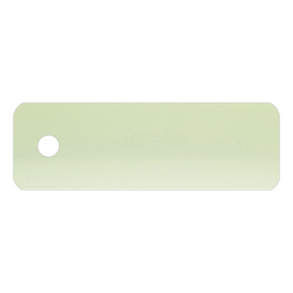 Échantillon lame pour store vénitien en aluminium sur mesure | 25 mm / 590 vert / mat