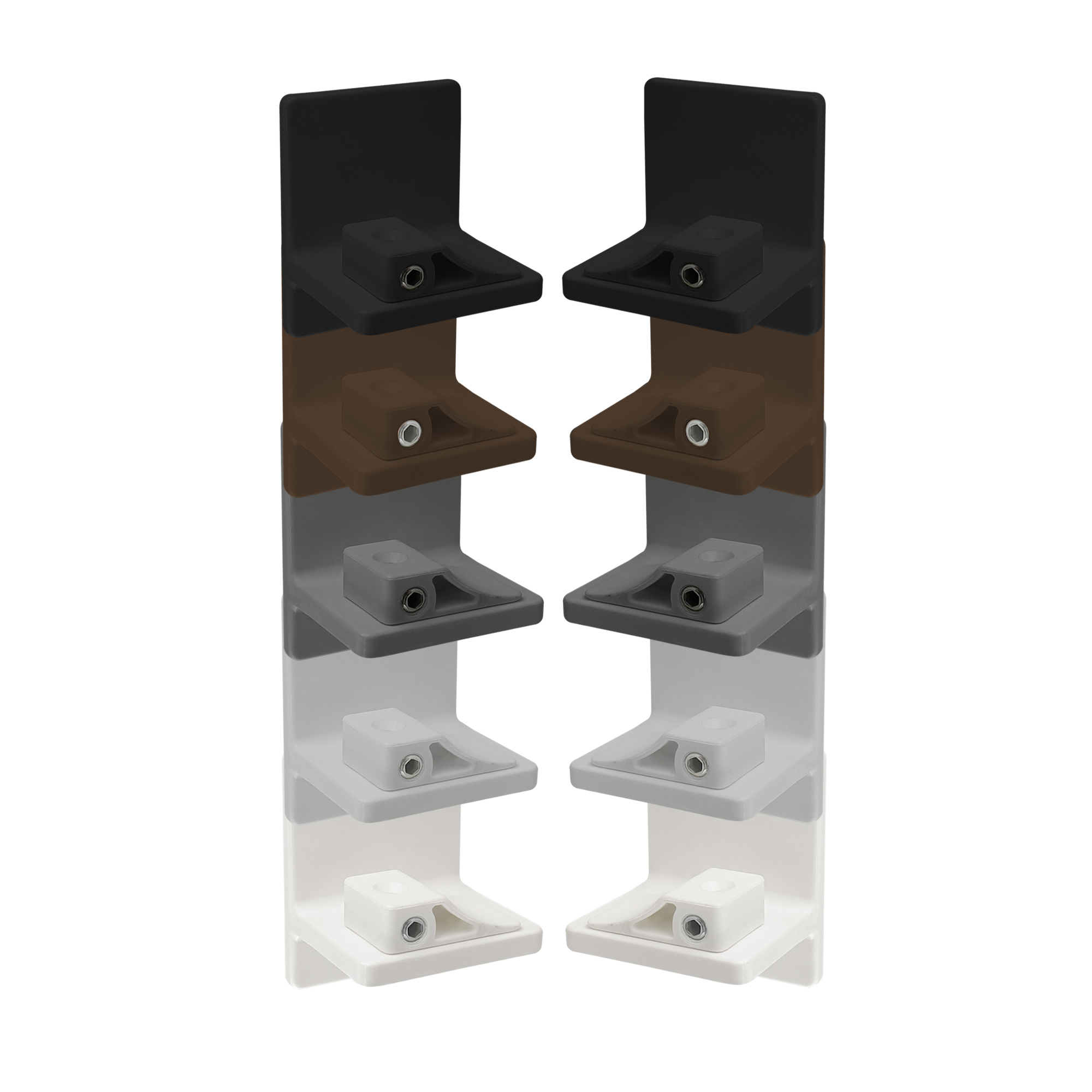 Dispositif anti-pendule pour stores vénitiens sur mesure avec des lames de 16 et 25 mm de large (type au choix)
