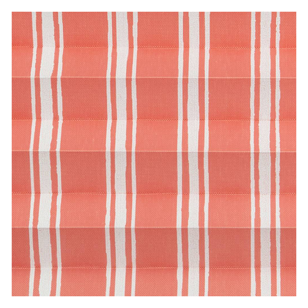 Échantillon tissu pour store plissé sur mesure 30793 orange / translucide / Picnic