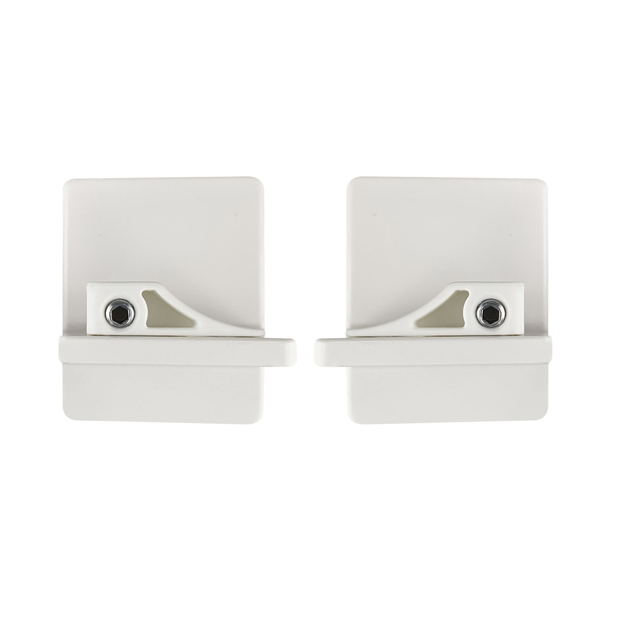 Dispositif anti-pendule pour stores vénitiens sur mesure avec lames de 16 et 25 mm de large | 2 pièces, blanc