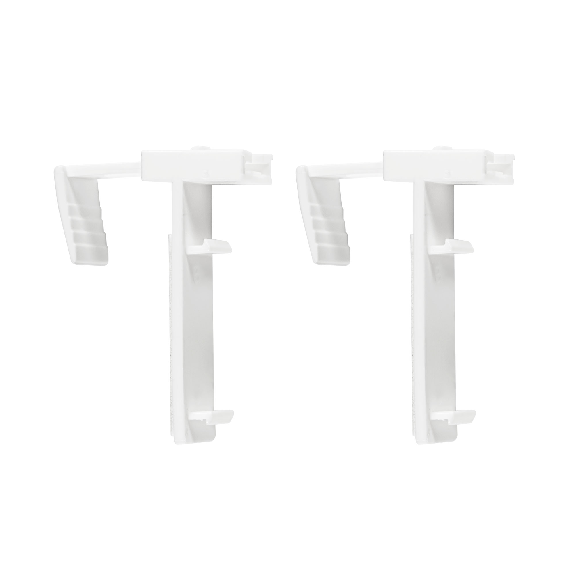 Support sans perçage pour stores enrouleurs occultants Tenebra & Stores enrouleurs thermiques Tenebra | pour vantail de fenêtre de 5 - 15 mm | lot de 2 pcs.
