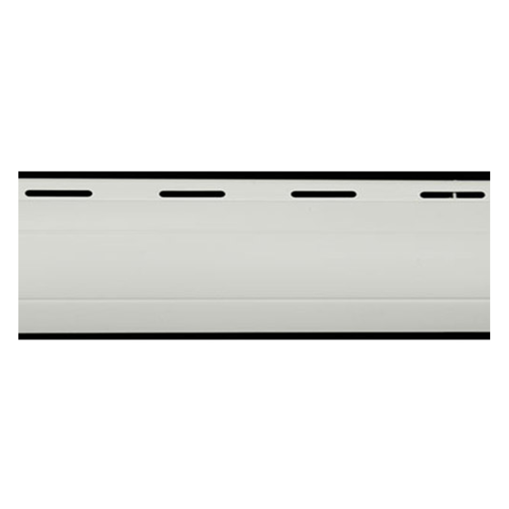 Échantillon lame pour tablier de volet roulant sur mesure | PVC / PK37 / 46 blanc