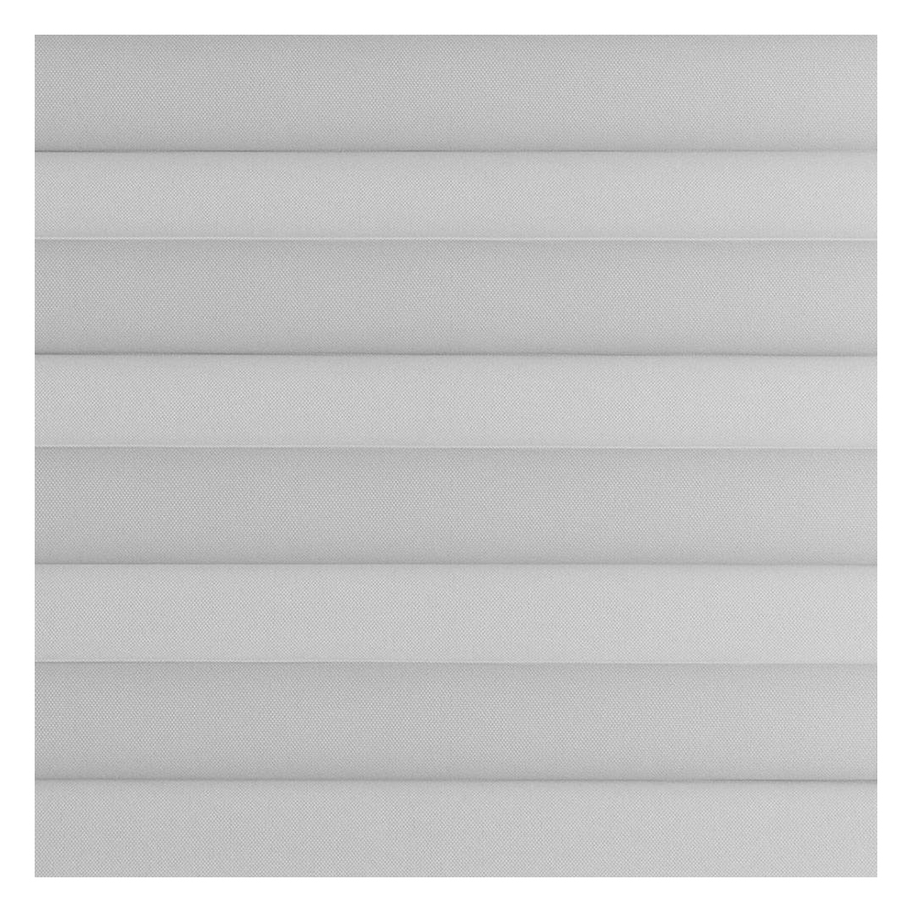 Échantillon tissu pour store plissé sur mesure Efix003ch gris / translucide / easyfix