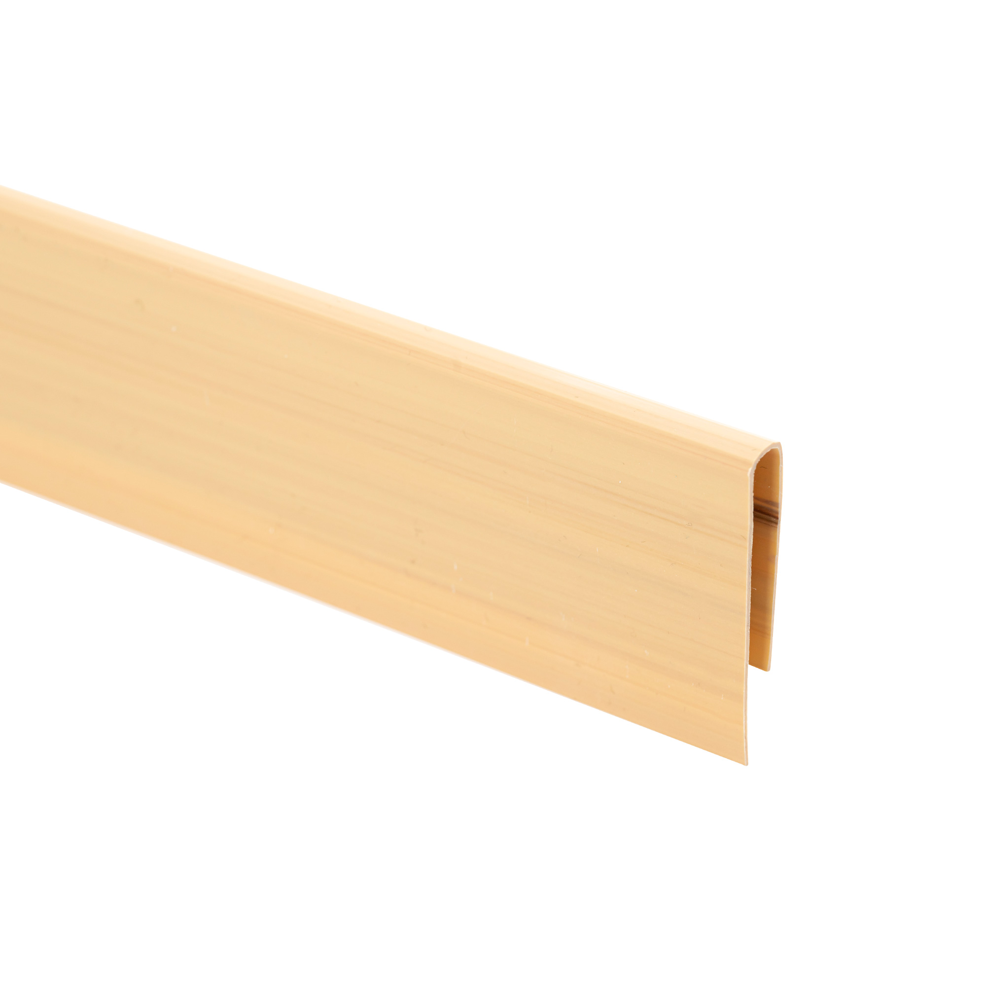 Profilé de finition pour canisse en PVC | 1 m de longueur, bambou