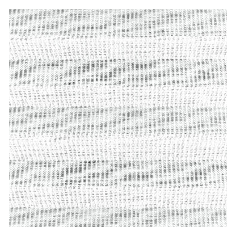 Échantillon tissu pour store plissé sur mesure 30631 blanc / transparent / Inula