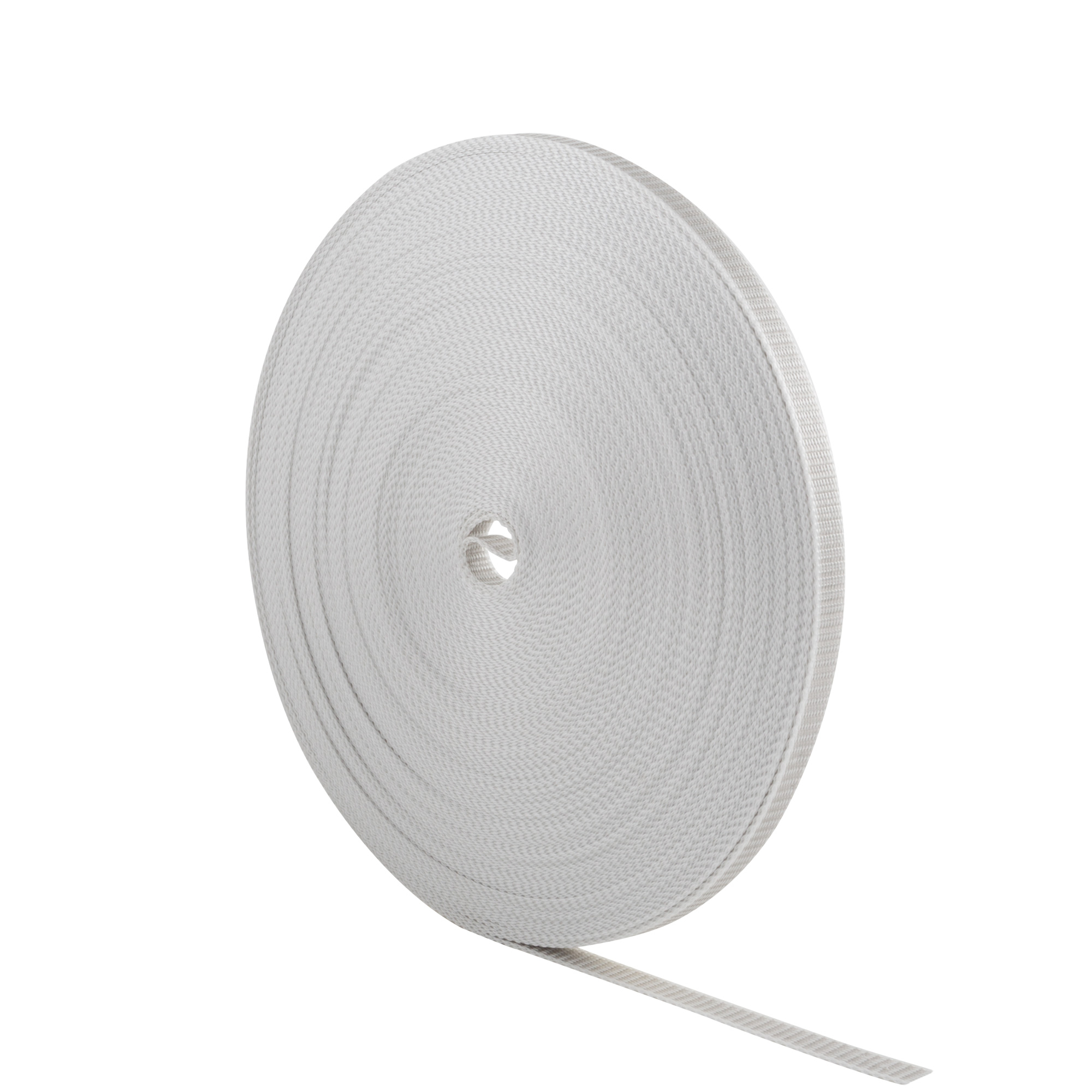 Sangle pour volet roulant - bande de sangle / longueur 50,0 m, 14 mm Largeur de la sangle | gris