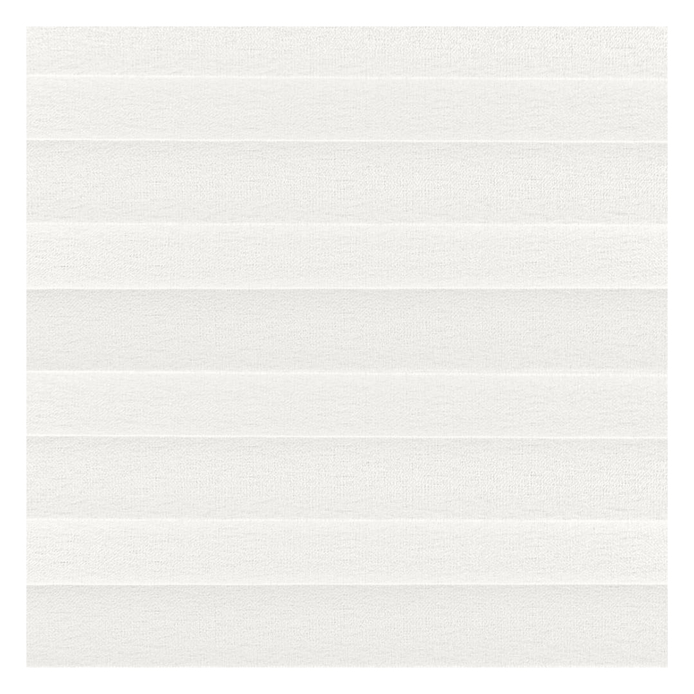 Échantillon tissu pour store plissé sur mesure 10502 blanc / translucide / Trevira Tendenzia B1