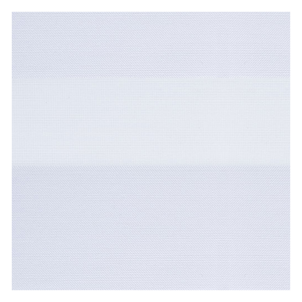 Échantillon tissu pour store enrouleur jour nuit sur mesure | G7941 blanc / translucide / Rio