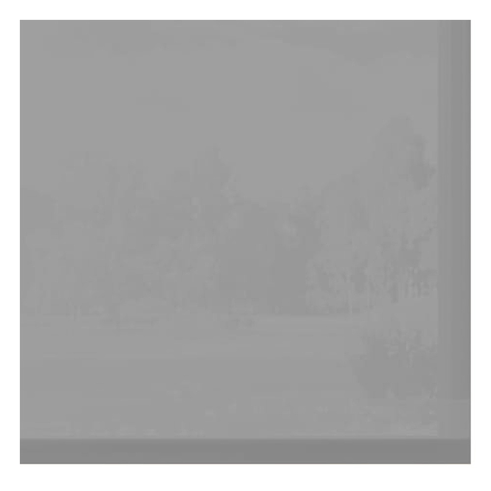 Échantillon tissu pour store bateau sur mesure | KB-011 gris foncé / transparent / Paris