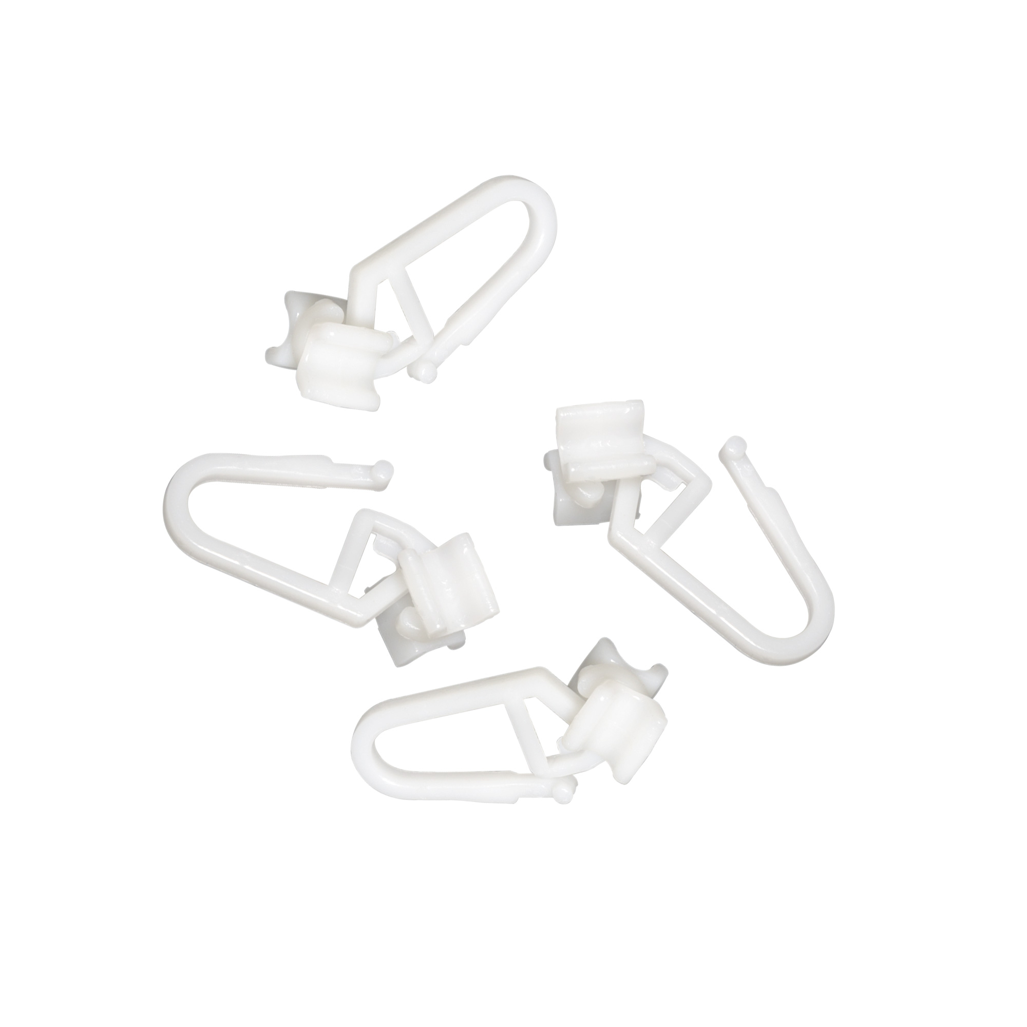 Gardinia Glisseurs pour Rails de Rideaux, Plastique, Blanc, Paquet de Gardinia Glisseurs pour Rails de Rideaux, Plastique, Blanc, Paquet de