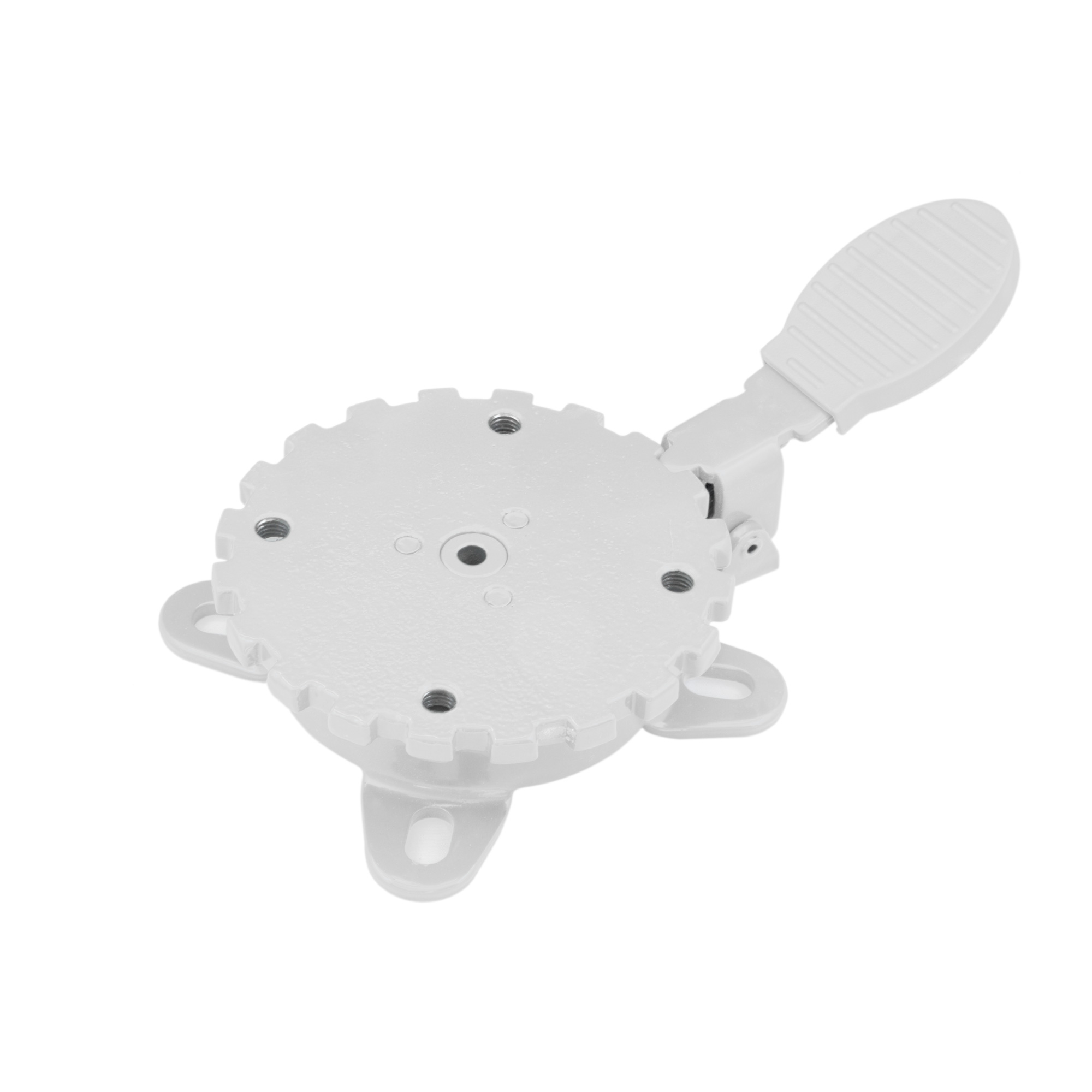 Mécanisme rotatif pour parasol déporté parapenda (Plus) | 3,5 m, rond, blanc