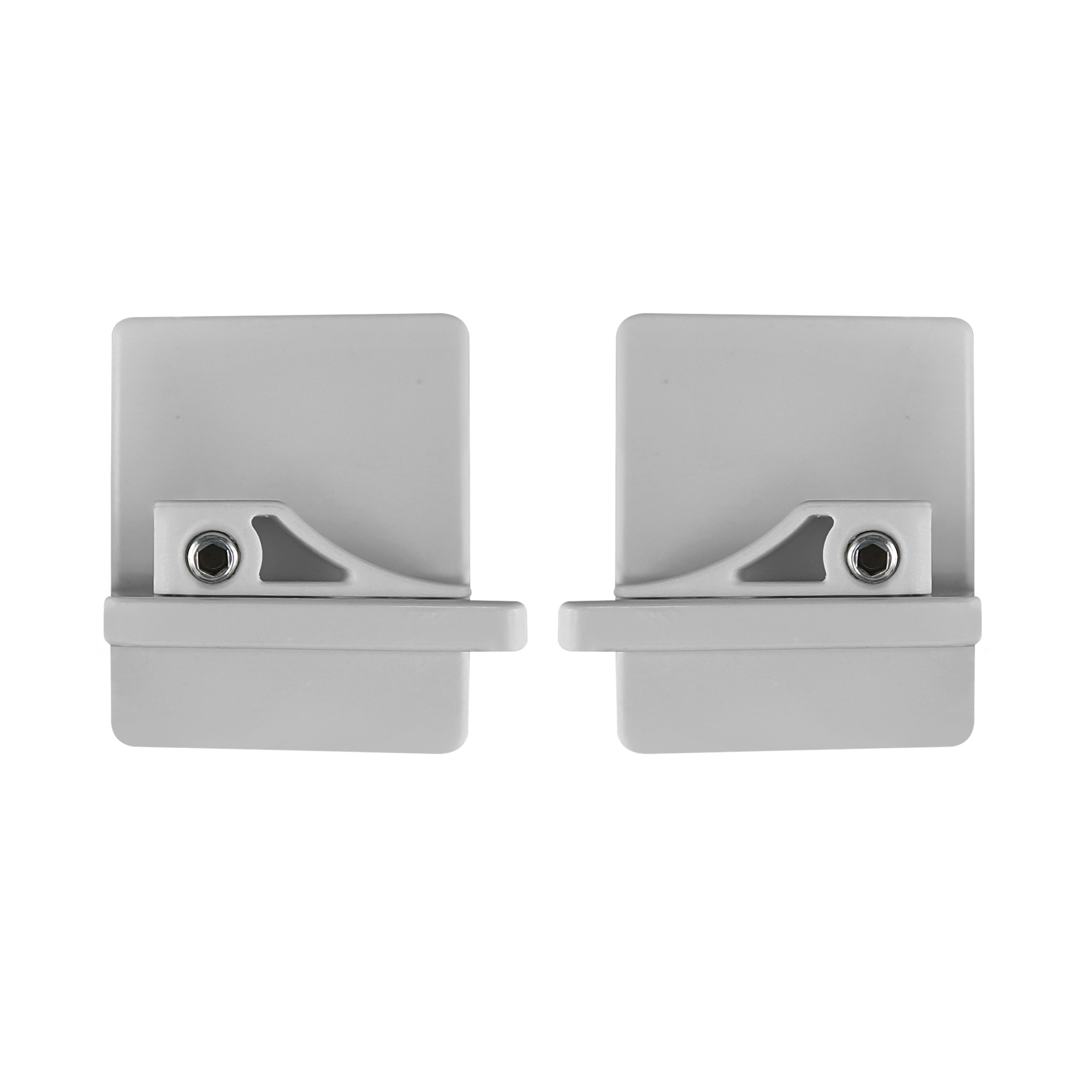 Dispositif anti-pendule pour stores vénitiens sur mesure avec lames de 16 et 25 mm de large | 2 pièces, gris
