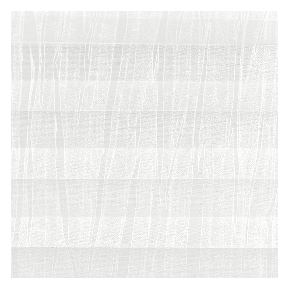 Échantillon tissu pour store plissé sur mesure 30492 blanc / translucide / Long Crush Échantillon tissu pour store plissé sur mesure 30492 blanc / translucide / Long Crush