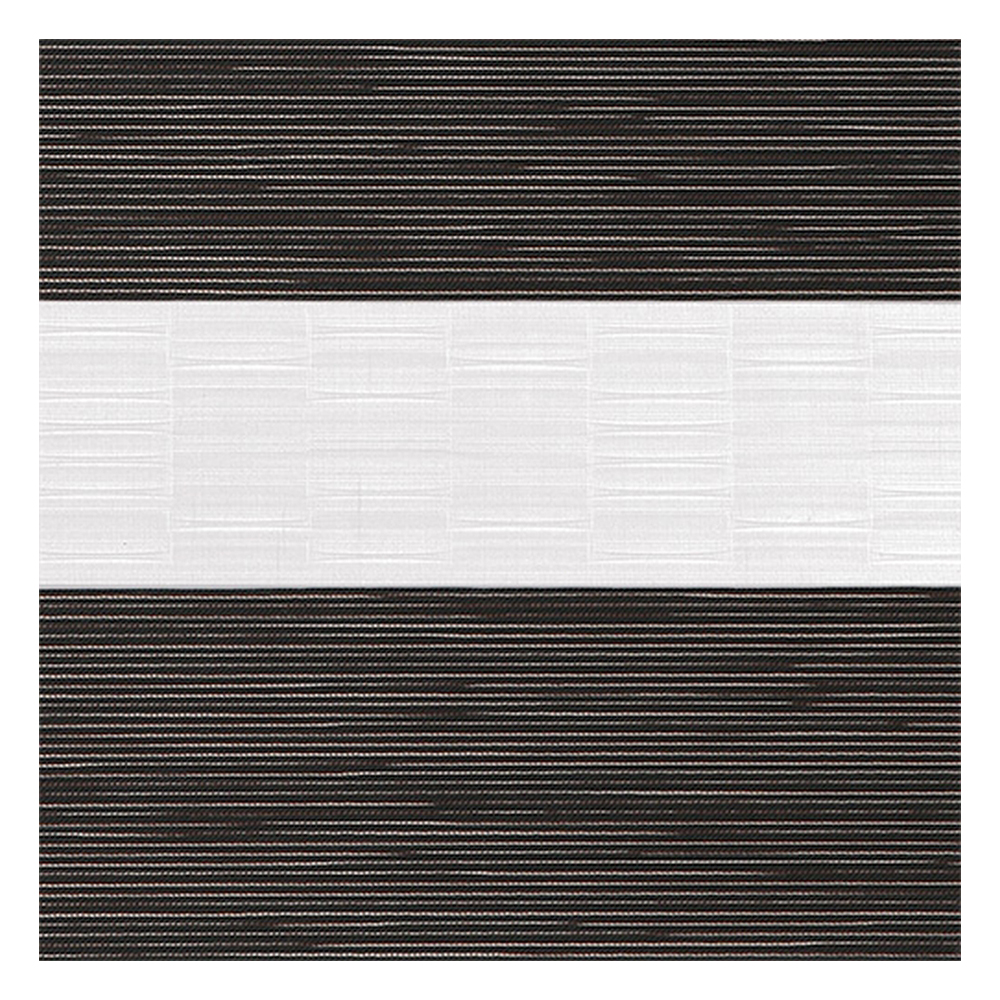 Échantillon tissu pour store enrouleur jour nuit sur mesure | B172 brun / translucide / Natural