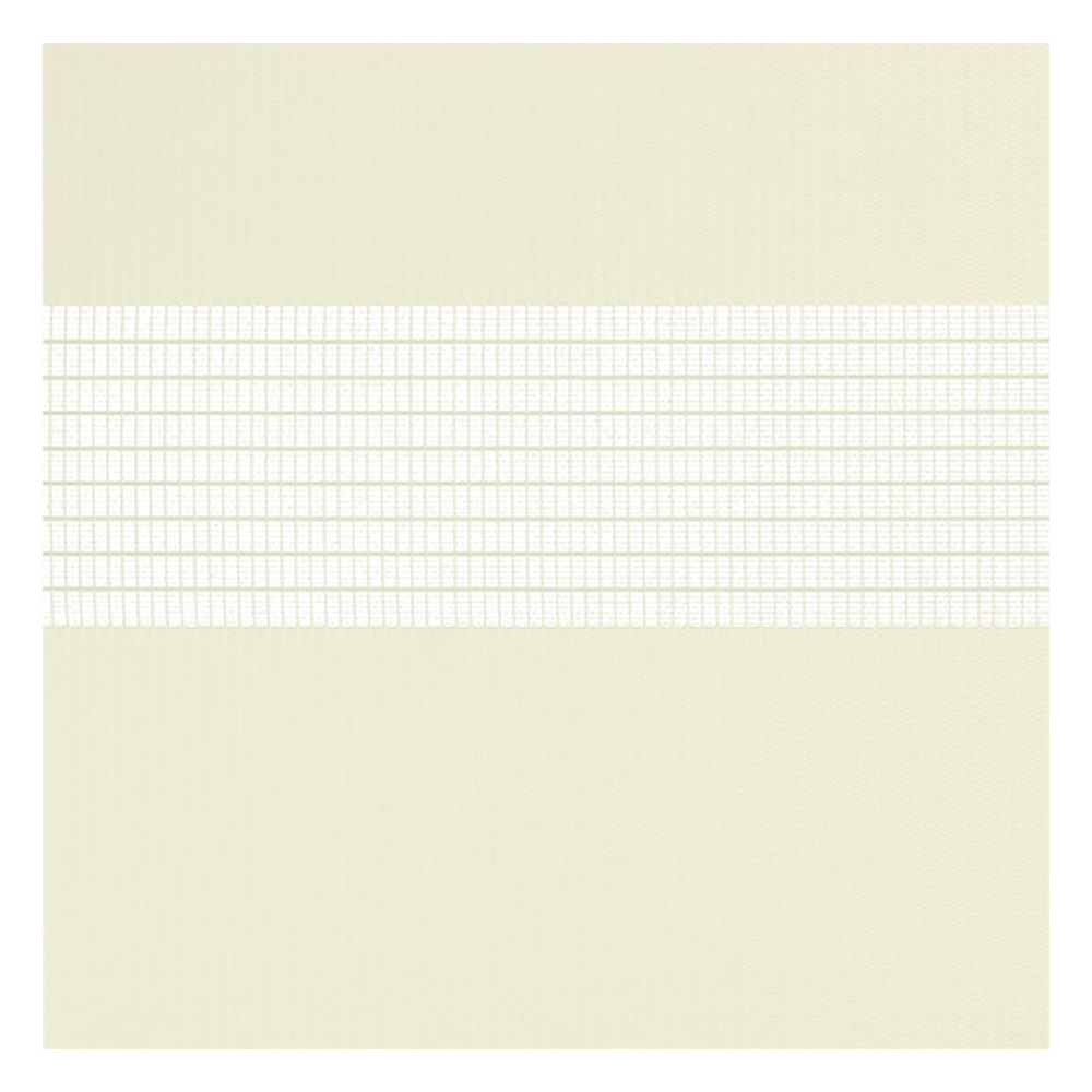 Échantillon tissu pour store enrouleur jour nuit sur mesure | A002 beige-crème / translucide / Spring