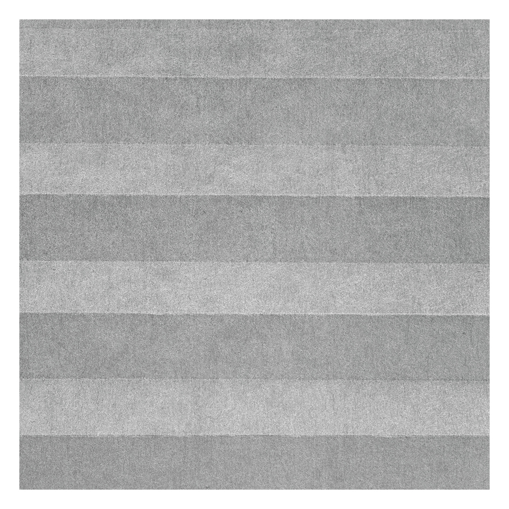 Échantillon tissu pour store plissé sur mesure NC104D-1 gris clair / translucide / NanoCell
