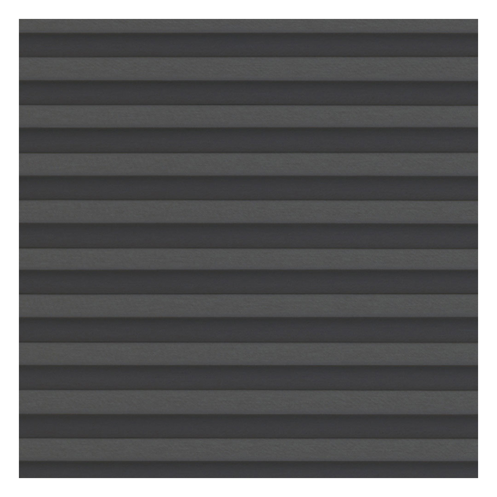 Échantillon tissu pour store plissé sur mesure 10663 anthracite / translucide / Selena