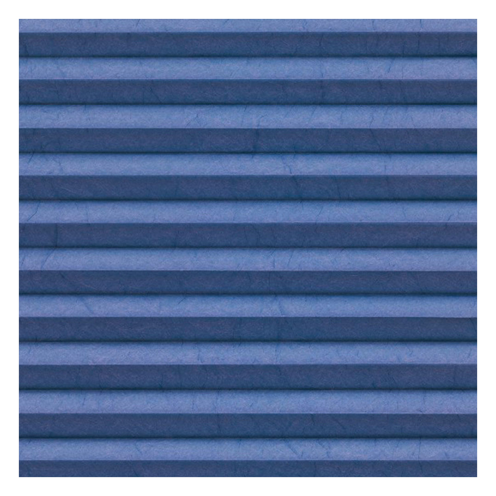 Échantillon tissu pour store plissé sur mesure 10229 bleu / translucide / Cara Crush B1