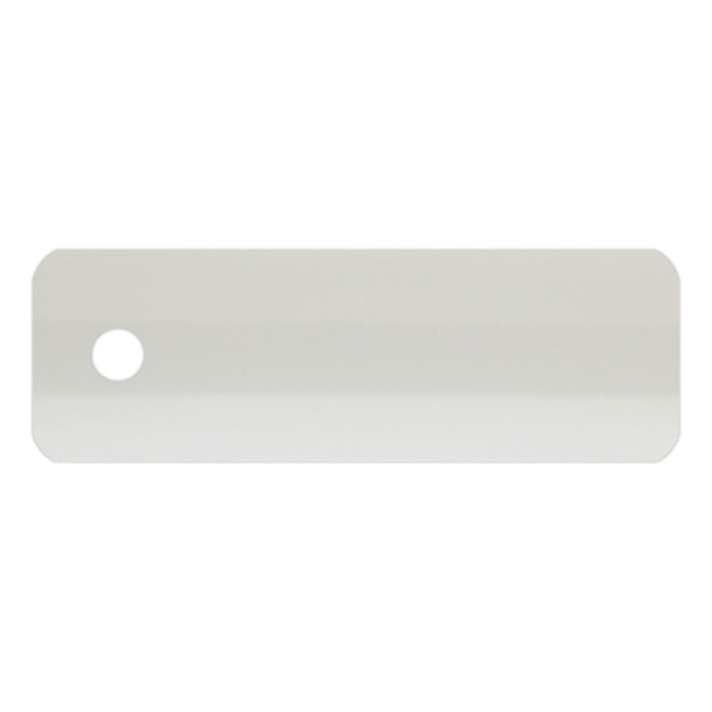 Échantillon lame pour store vénitien en aluminium sur mesure | 25 mm / 8012 gris / brillant Échantillon lame pour store vénitien en aluminium sur mesure | 25 mm / 8012 gris / brillant