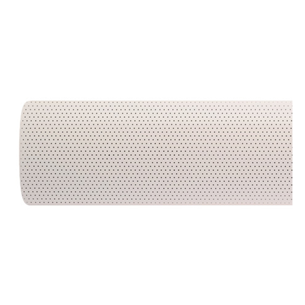 Échantillon lame pour store vénitien en aluminium sur mesure | 50 mm / 4470P beige / mat / perforé Échantillon lame pour store vénitien en aluminium sur mesure | 50 mm / 4470P beige / mat / perforé