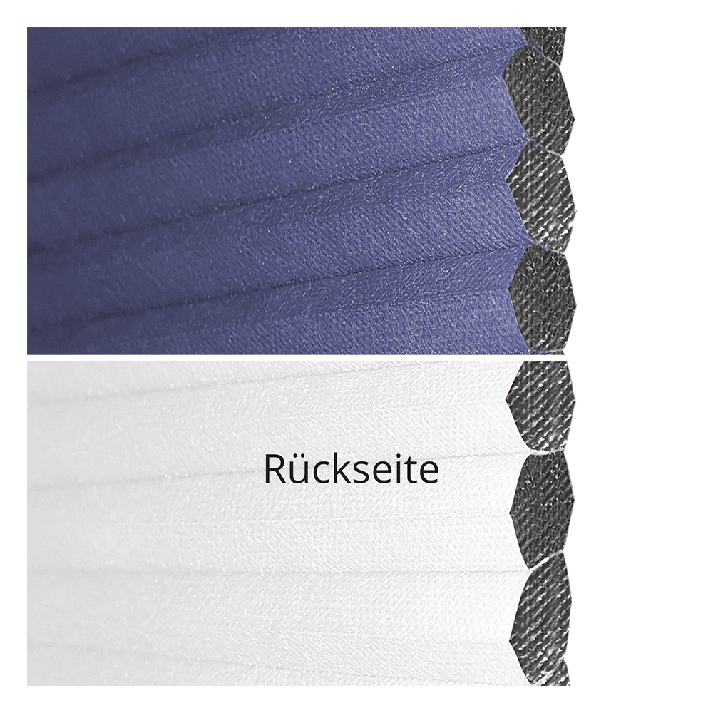 Échantillon tissu pour store plissé sur mesure NC934HB bleu / totalement occultant / NanoCell