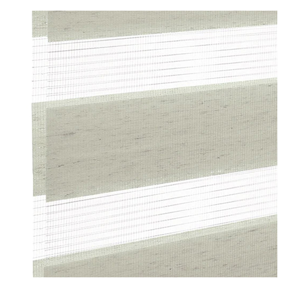 Échantillon tissu pour store enrouleur jour nuit sur mesure | BH08 beige structuré / translucide / Londres