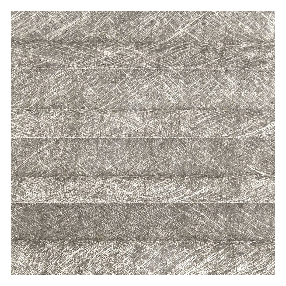 Échantillon tissu pour store plissé sur mesure 30531 gris / transparent / Techno