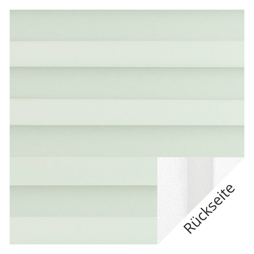 Échantillon tissu pour store plissé sur mesure 20001 blanc / occultant / Somnio Perlmutt Black Out