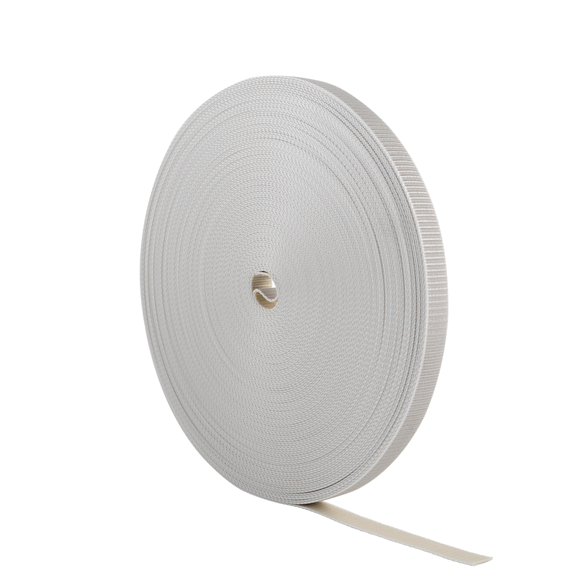 Sangle réversible pour volet roulant / largeur 23 mm | 50,0 m de longueur / beige-gris