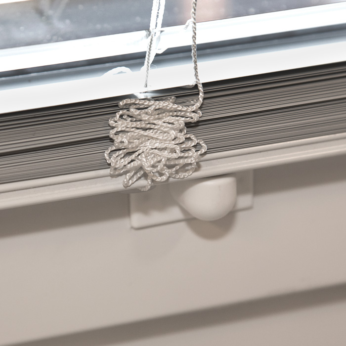 Support magnétique pour rail inférieur de store vénitien | blanc, 2 pièces