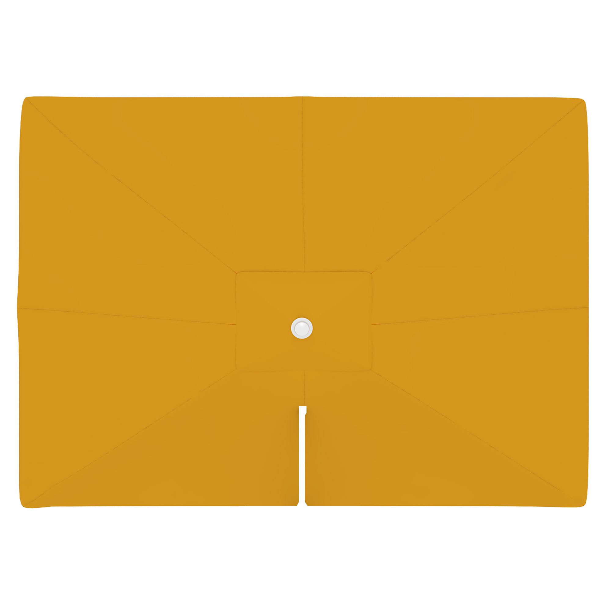 Toile pour parasol déporté parapenda (Plus) | 4 x 3 m, rectangulaire, jaune