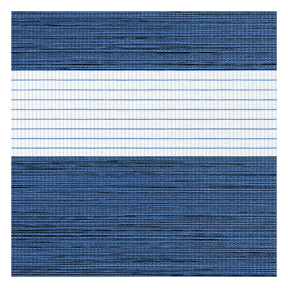 Échantillon tissu pour store enrouleur jour nuit sur mesure | A444 bleu-violet / translucide / Nuria