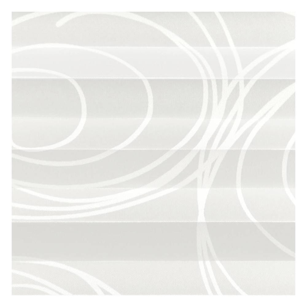 Échantillon tissu pour store plissé sur mesure 30431 blanc / translucide / Twist Échantillon tissu pour store plissé sur mesure 30431 blanc / translucide / Twist