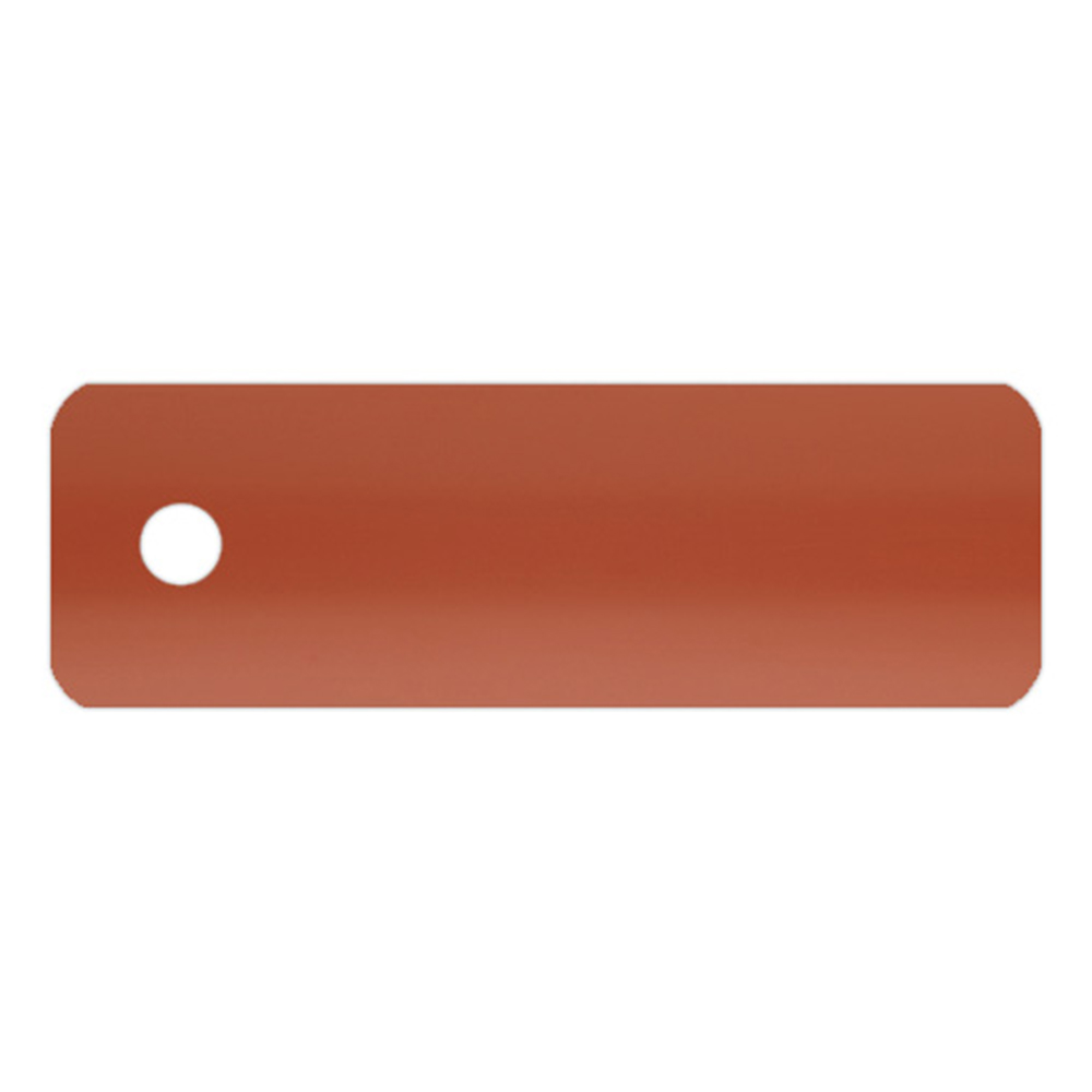 Échantillon lame pour store vénitien en aluminium sur mesure | 25 mm / 186 orange / mat Échantillon lame pour store vénitien en aluminium sur mesure | 25 mm / 186 orange / mat